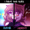 Two Sides, Same Doofus by danidesoWo