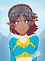 [OLD ART] bubblyzelda's BOTW Zelda Cosplay FANART by danidesoWo