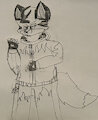Bubba In his race gear and Phoenix 3.0 by TriggerTheFoxIB