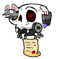 Frank the rat & Servo-skull