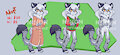 Adoptable - snow leopard [CLOSED] by Ninon