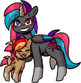 mother and daughter-wife by FaerieNougat