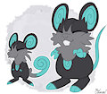 Fakemon - Regional Rattata and Raticate