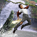 Pitfall the Mayan Adventure: Yaxchilan Lagoon by DRIJUCE