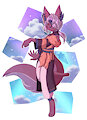 Commission - Elegant Sky Dance