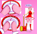 Commission: Amy Rose the hedgehog by JavithecyborgGX20
