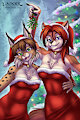 Mistletoe Misses by HeresyArt