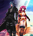 Natheren & Alfreda Commission By Mazjojo by BYXIES