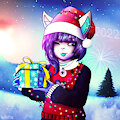 Christmas cat