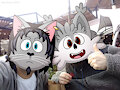 Ren and Schrody (Draw Over)
