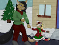 Winter holiday sky trip by Hadesember