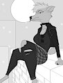 Punk Deer on a Rooftop (Random Prompts)