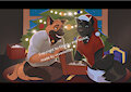 Christmas surprise for my beloved Wolf by Chucky887