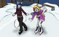 Lilly cant skate!