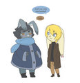 Winter Rabbits by Soroxel