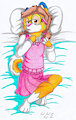 On bed