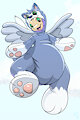 winged wolfy kigu