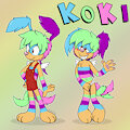 Koki reference sheet by digisushi