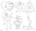 Warmup Sketches by Zendrid