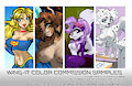 WING-ITs are BACK!! Available for (color) Commissions! by quelico