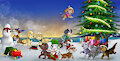 Holiday Pups! by Chocky25