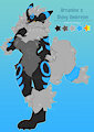 Arcanine x Umbreon Custom Pokefusion