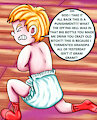 Day 2 of diaper punishment