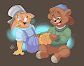 Tickling Ernie by RoareyRaccoon