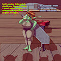 Hiro the Goblin, bar fight. by dayforsay