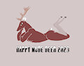 Happy Nude Deer 2023! by Gashren