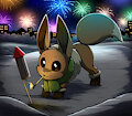 Eevee New Year by OtakuAP