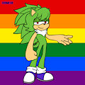 Samet the Hedgehog by Sonicgerman