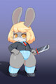 vorpal bunny by Kyosyurbl