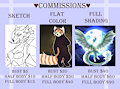 Сommissions and animation open