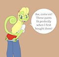 Pants Won't Fit!