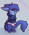 Small Monster, Big Hoodie! by Harzy