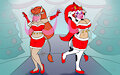 [C] Holiday bellydancers