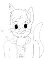 Sketch of raven by RavenTheCat