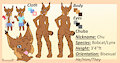 Chuba Ref Sheet (SFW) by Chubathebobcat