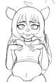 deer belly sketch