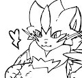 Zeraora Sketch Vers. by ZeraBera