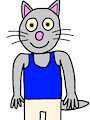 Daniel The Cat in Fitness Outfit 2023