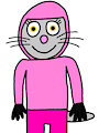 Alexa The Cat in Snow Gear 2023