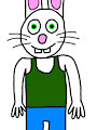 Miles The Rabbit in Fitness Outfit 2023