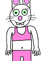 Sara The Rabbit in Fitness Outfit 2023