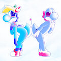 Yoshi Cuties Bumpin Booties