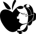 Cutie Mark Silhouette Gift Art (Applejack)