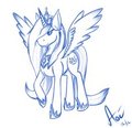 Gift: Princess Crystalhoof Doodle