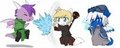 Chibi mage battle - by 9aia 
