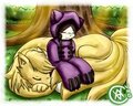  Sleeping under the tree 